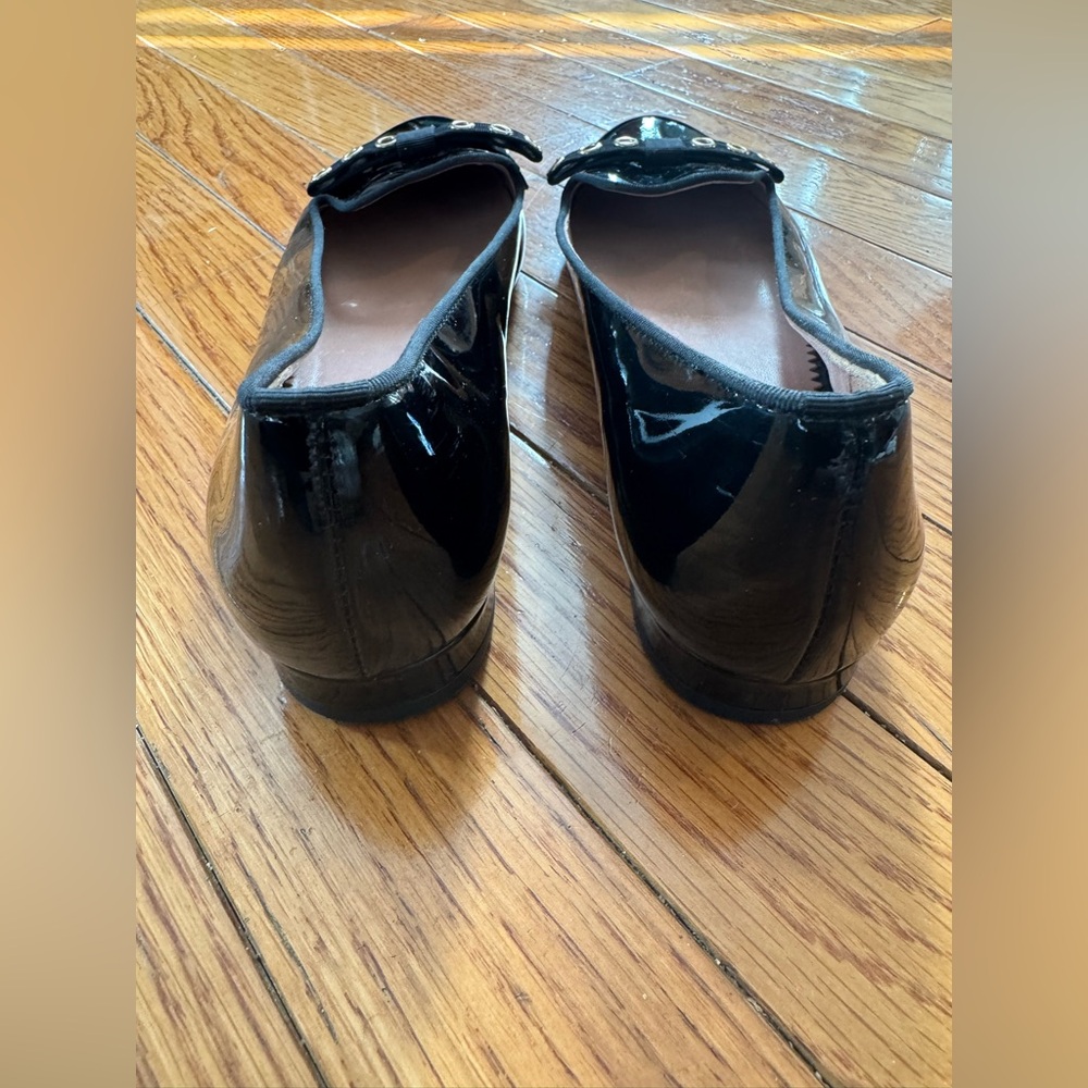 Red Valentino Patent Ballet Flats Low Heel EU 37 ✨ Discontinued - Picture 2 of 8